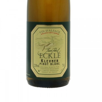 J-P Ecklé, Klevner - Pinot Blanc  2025 - 75 cl