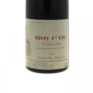 Michel Goubard et Fils, Givry La Grande Berge 1er Cru 2025 - 37,5 cl