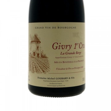 Michel Goubard et Fils, Magnum Givry Grande Berge 1er Cru 2022 - 150 cl